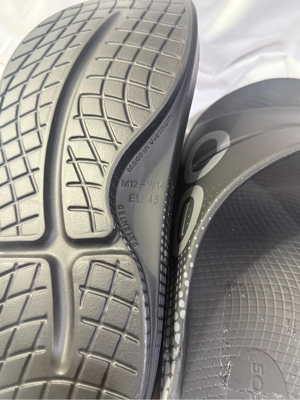 OOFOS Men's Ooahh Sport Slide Sandals M/Size 12 W/Size14 - Picture 5 of 7